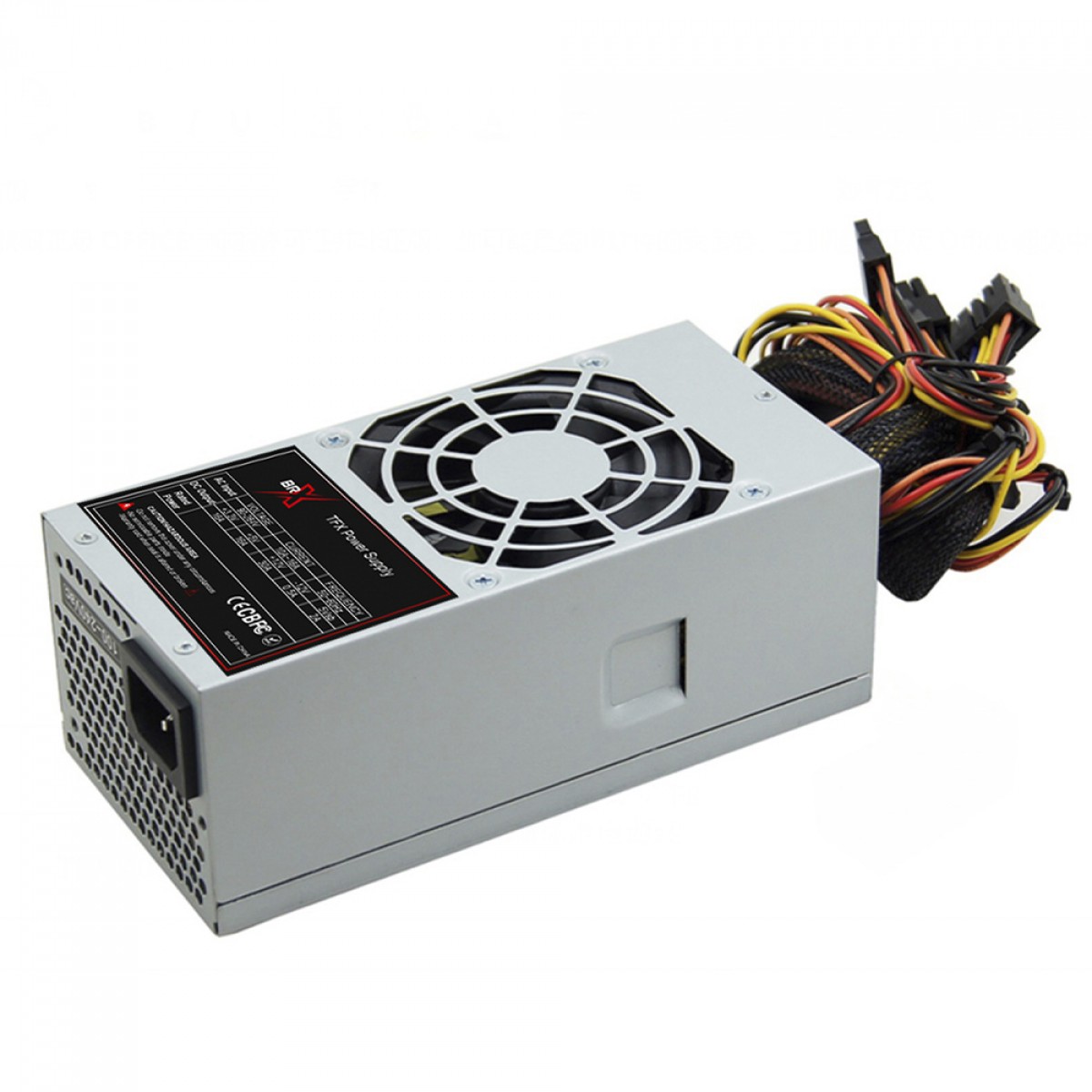 Fonte BRX TFX 500W, Bivolt, Manual, Prata, TFX500W MANUAL