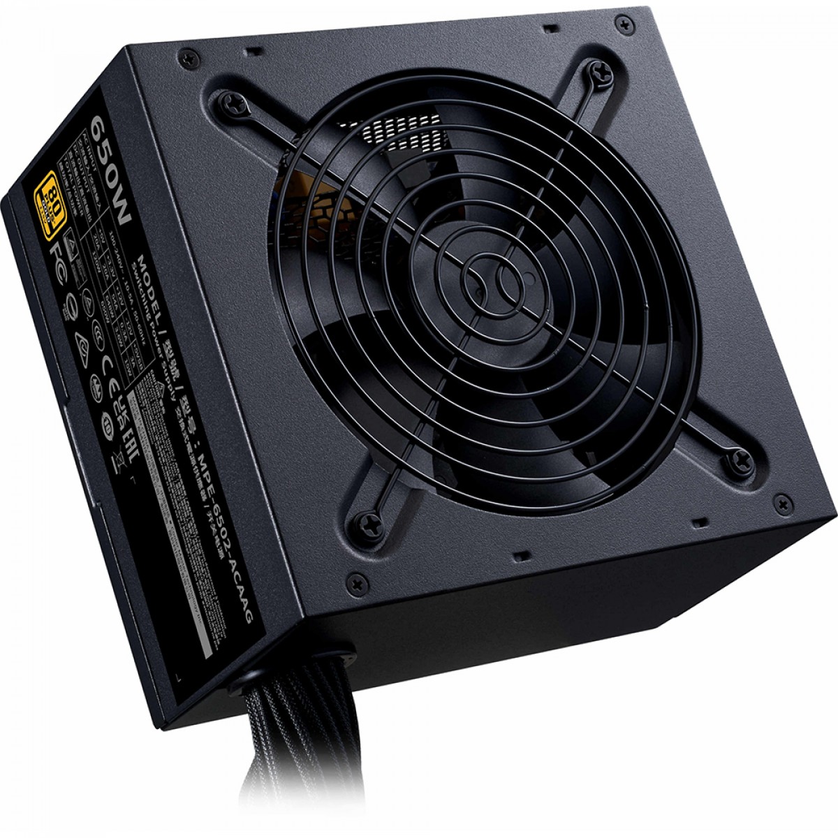 Fonte Cooler Master G Gold V2 650W, 80 Plus Gold, PFC Ativo, MPE-6502-ACAAG-BR
