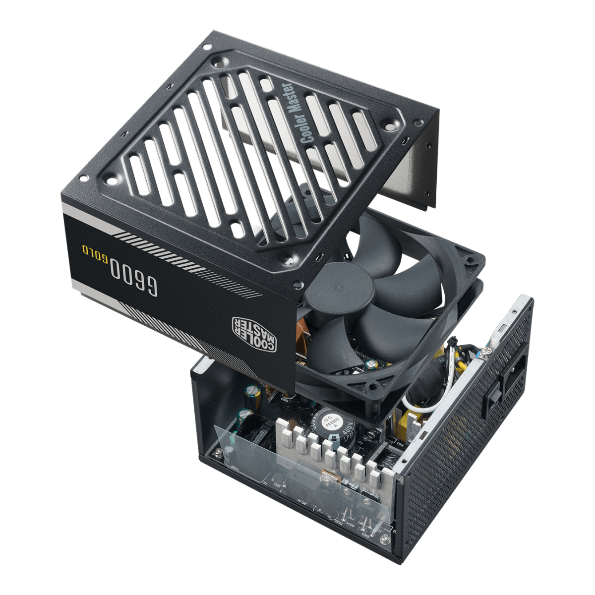 Fonte Cooler Master G600 600W, 80 Plus Gold, PFC Ativo, MPW-6001-ACAAG-BR