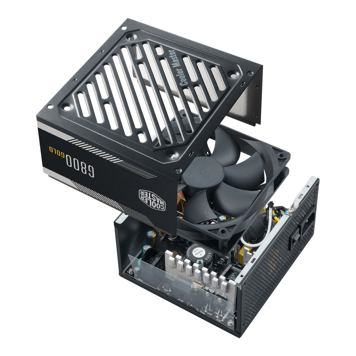 Fonte Cooler Master G800 800W, 80 Plus Gold, PFC Ativo, MPW-8001-ACAAG-BR