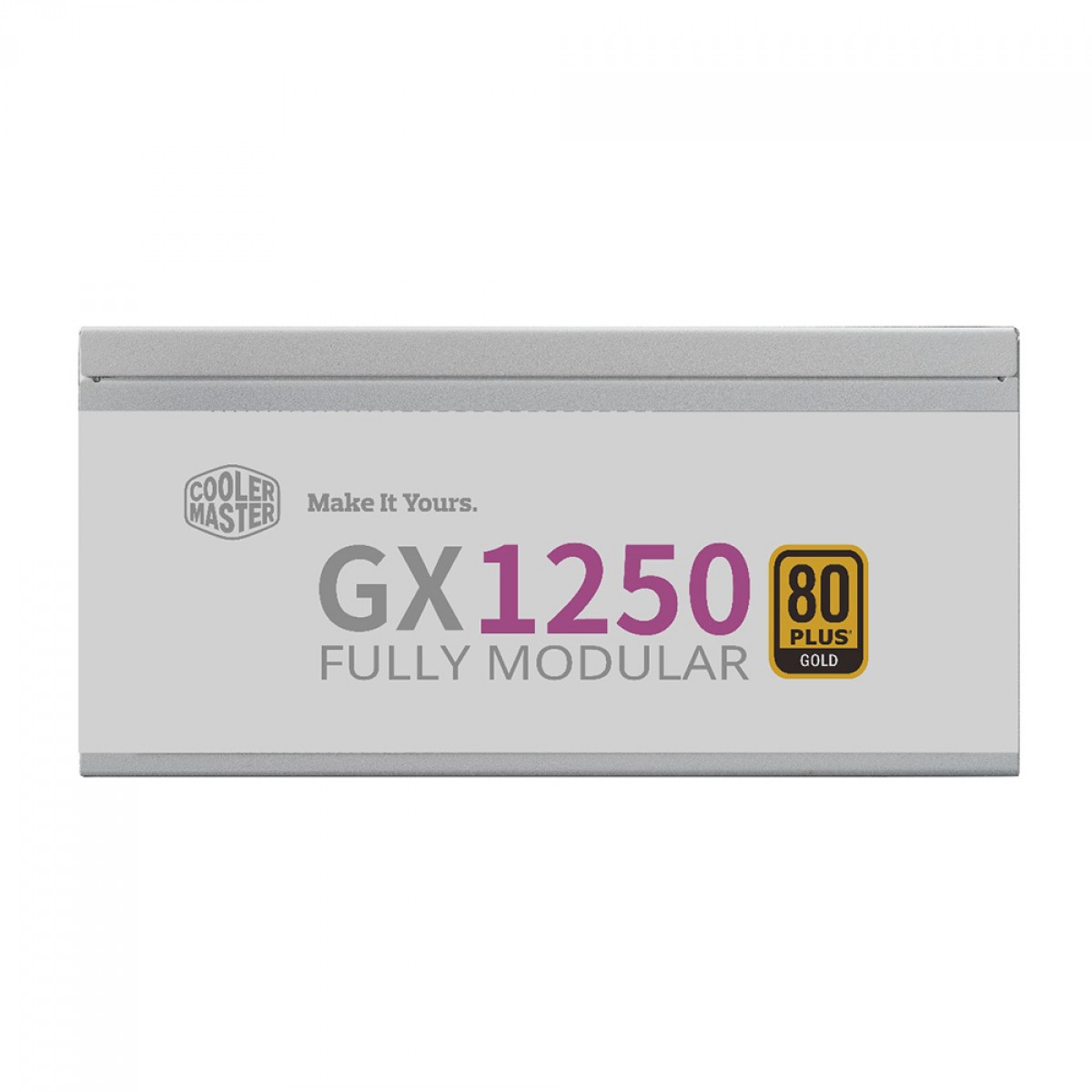 Fonte Cooler Master GX 1250W, 80 Plus Gold, PCI-E 5.0, ATX3.0, PFC Ativo, Full Modular, White, MPE-C501-AFCAG-3GB1