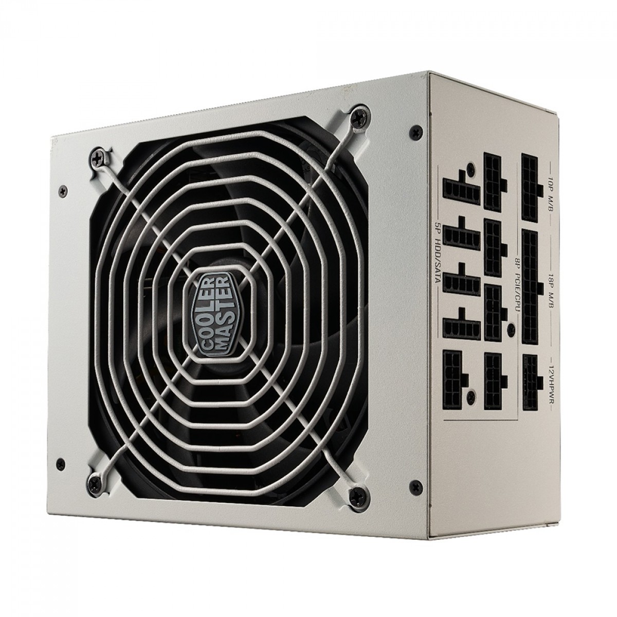 Fonte Cooler Master GX 1250W, 80 Plus Gold, PCI-E 5.0, ATX3.0, PFC Ativo, Full Modular, White, MPE-C501-AFCAG-3GB1