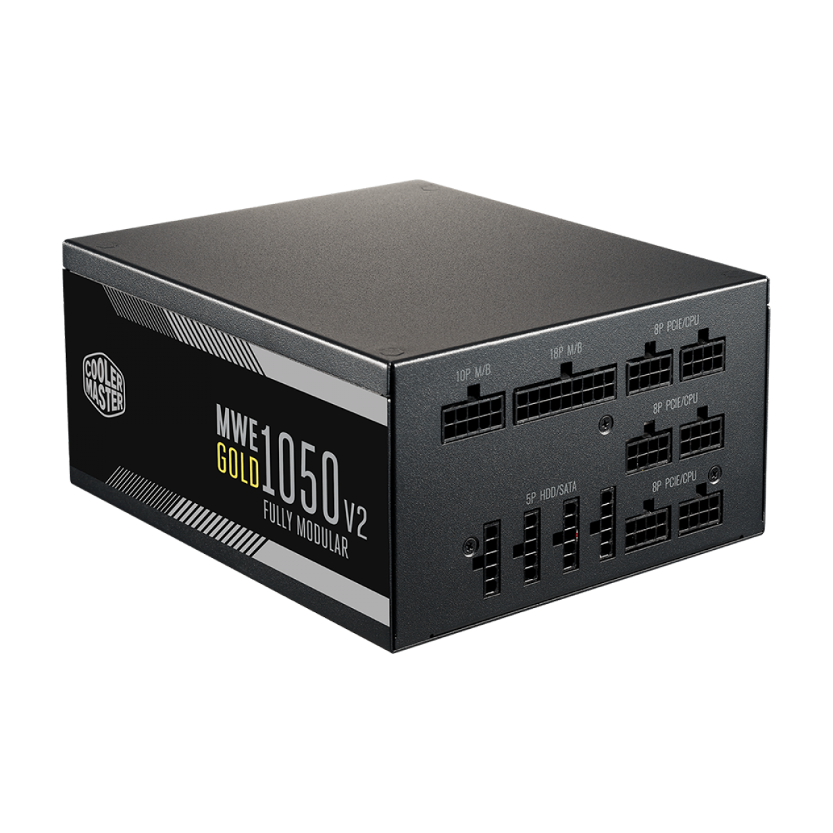Fonte Cooler Master MWE 1050W V2, 80 Plus Gold, PFC Ativo, Full Modular, MPE-A501-AFCAG-3WO