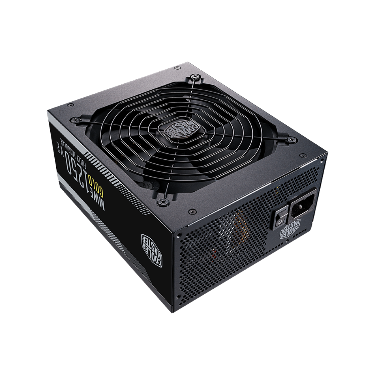 Fonte Cooler Master MWE 1250W V2, 80 Plus Gold, PFC Ativo, Full Modular, Black, MPE-C501-AFCAG-3WO