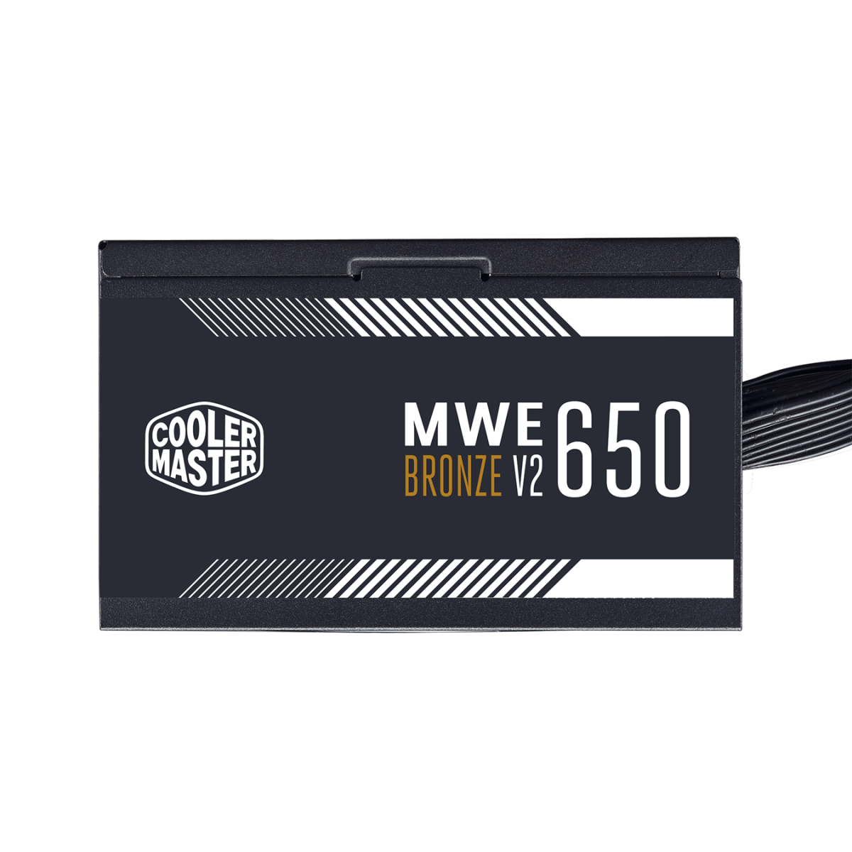 Fonte Cooler Master MWE 650 BRONZE - V2, 650w, 80 Plus Bronze, Full Range, PFC Ativo, MPE-6501-ACAAW-BBR