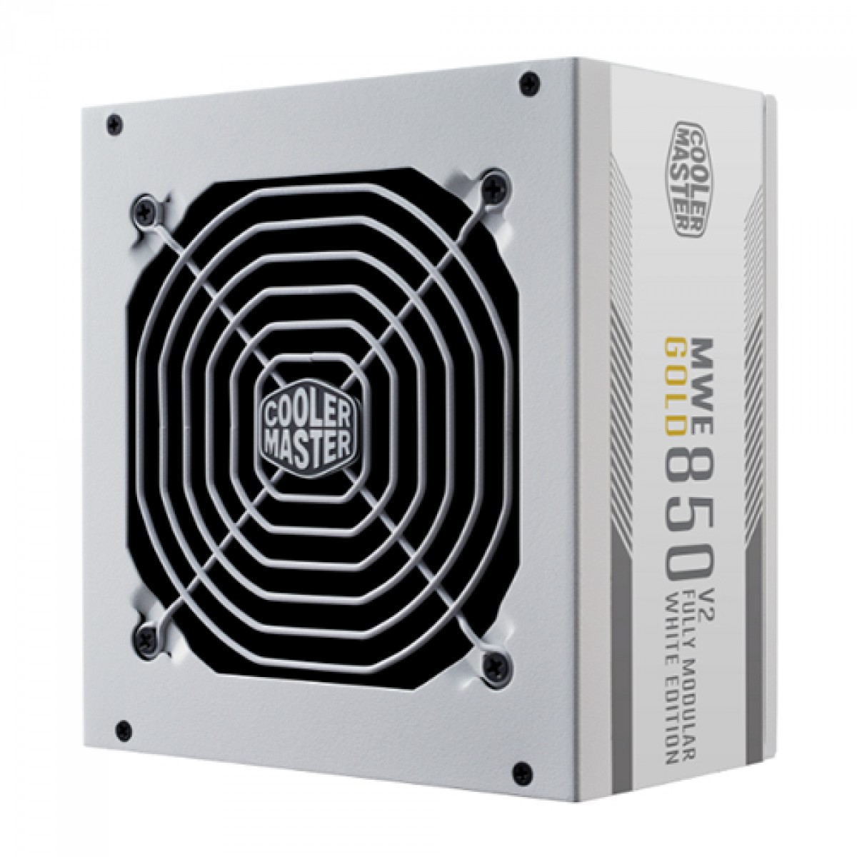 Fonte Cooler Master MWE 850W V2, 80 Plus Gold, PFC Ativo, Full Modular, White, MPE-8501-AFAAG-GWO