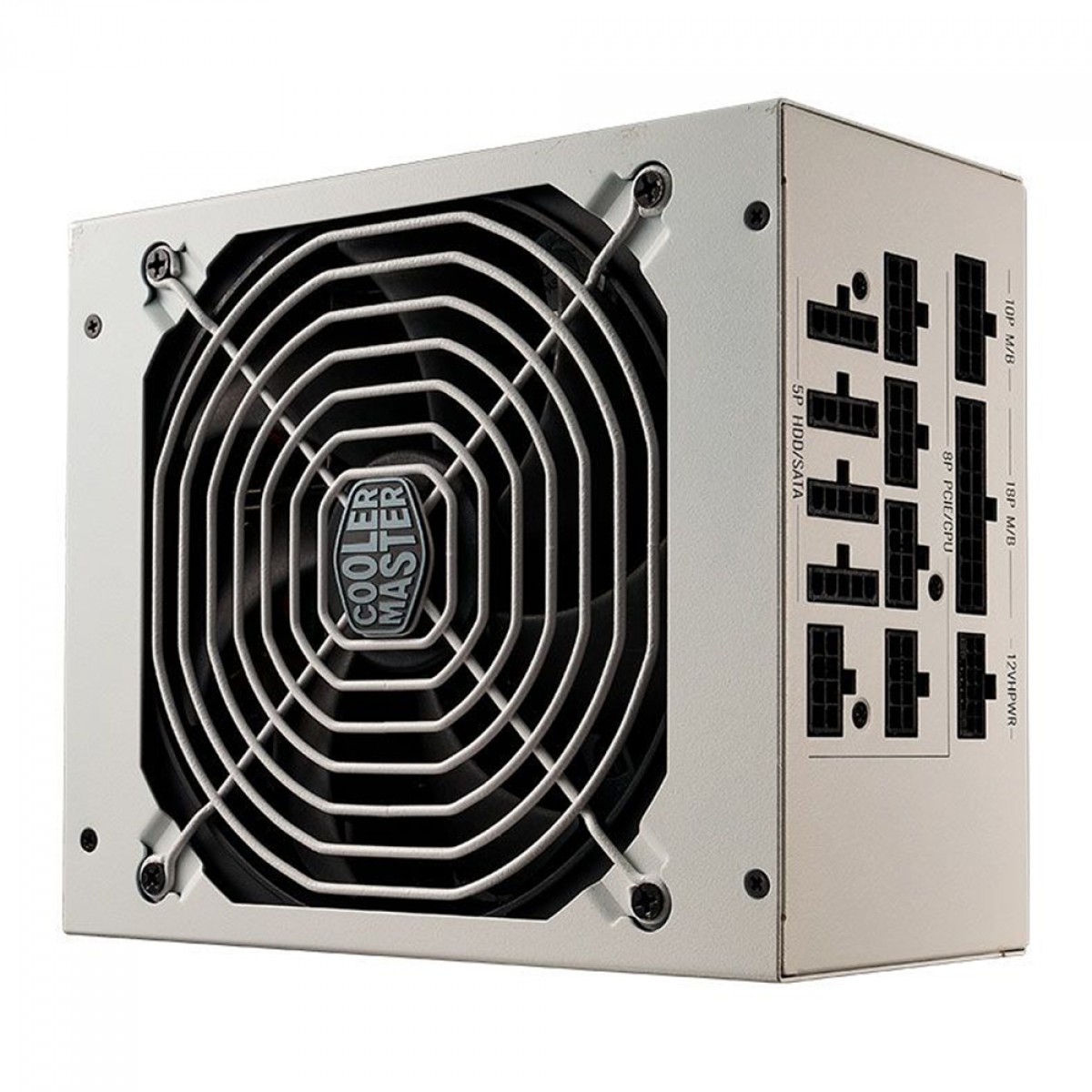 Fonte Cooler Master MWE Gold 1250W V2, 80 Plus Gold, PFC Ativo, Full Modular, White, MPE-C501-AFCAG-3GWO