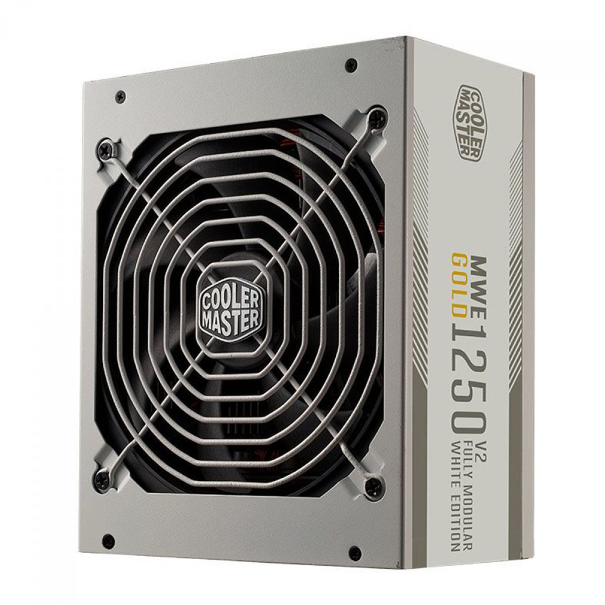 Fonte Cooler Master MWE Gold 1250W V2, 80 Plus Gold, PFC Ativo, Full Modular, White, MPE-C501-AFCAG-3GWO