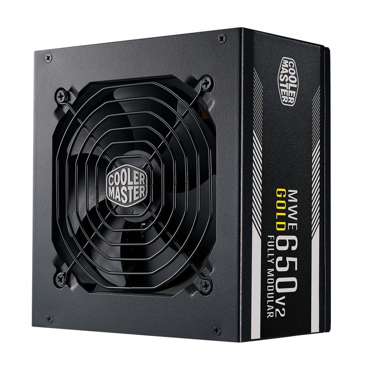Fonte Cooler Master MWE GOLD V2 650 650W, 80 Plus Gold, PFC Ativo, Full Modular, MPE-6501-AFAAG-WO