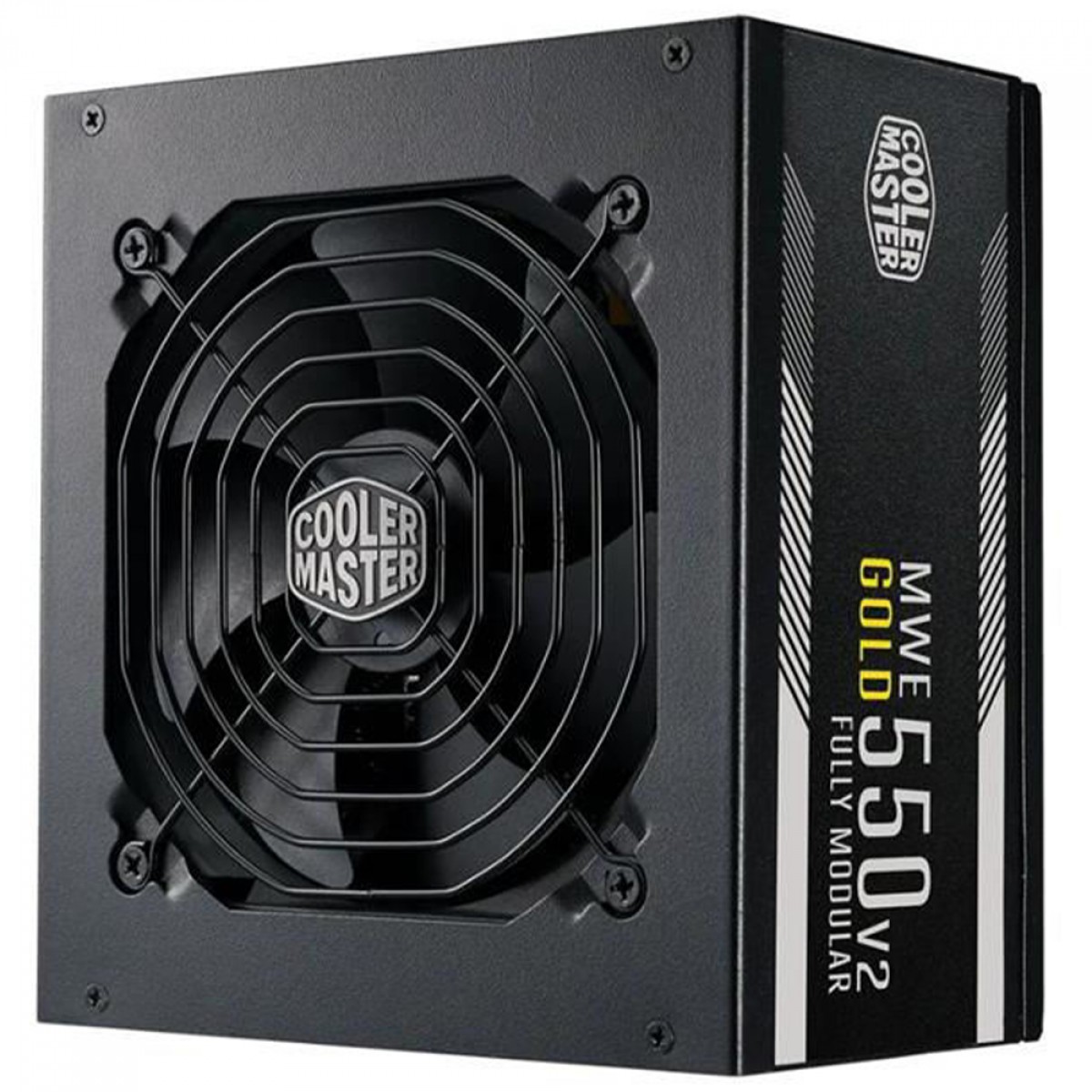 Fonte Cooler Master MWE V2 550W, 80 Plus Gold, PFC Ativo, Full Modular, MPE-5501-AFAAG-WO