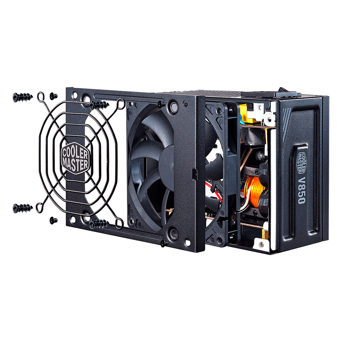 Fonte Cooler Master V850 SFX Gold, 850W, 80 Plus Gold, PFC Ativo, Full Modular, MPY-8501-SFHAGV