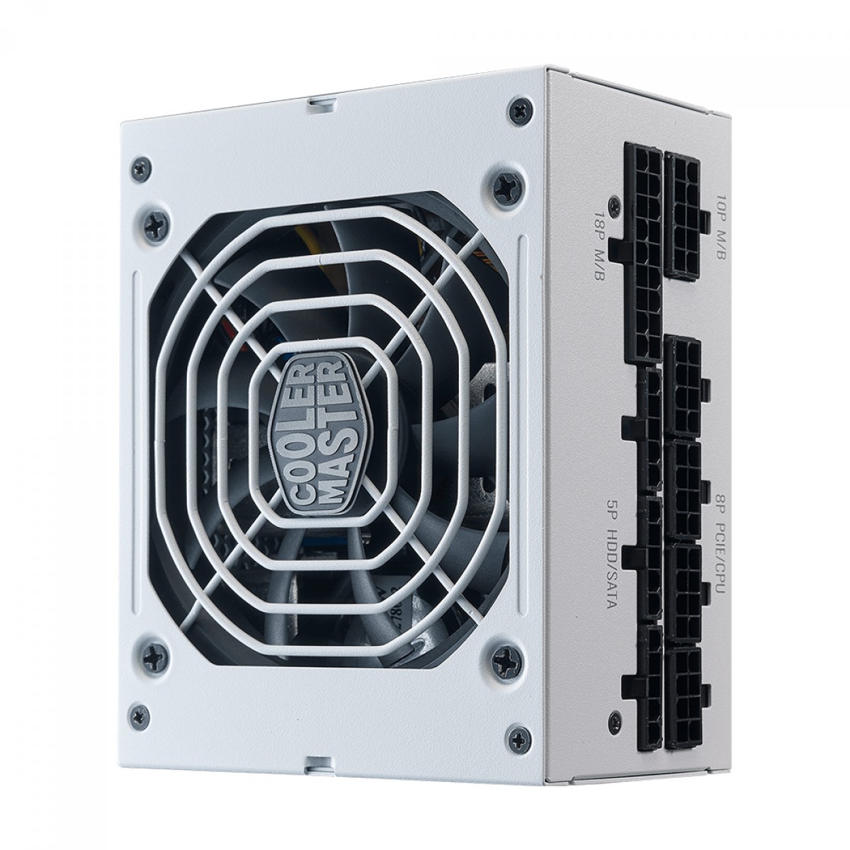 Fonte Cooler Master V850 SFX Gold, 850W, 80 Plus Gold, PFC Ativo, White, Full Modular, MPY-8501-SFHAGV-WW