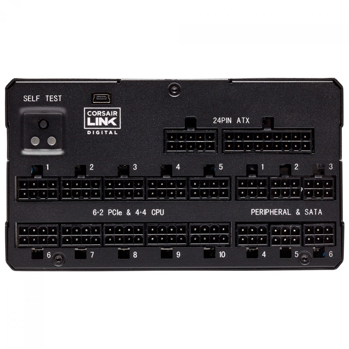 Fonte Corsair AX1600i, 1600W, 80 Plus Titanium, Modular, PFC Ativo, CP-9020087-NA