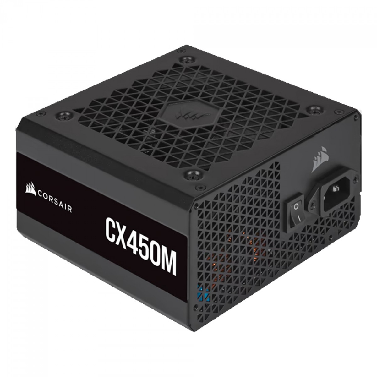 Fonte Corsair CX450M, 450W, 80 Plus Bronze, Semi Modular, CP-9020219-WW