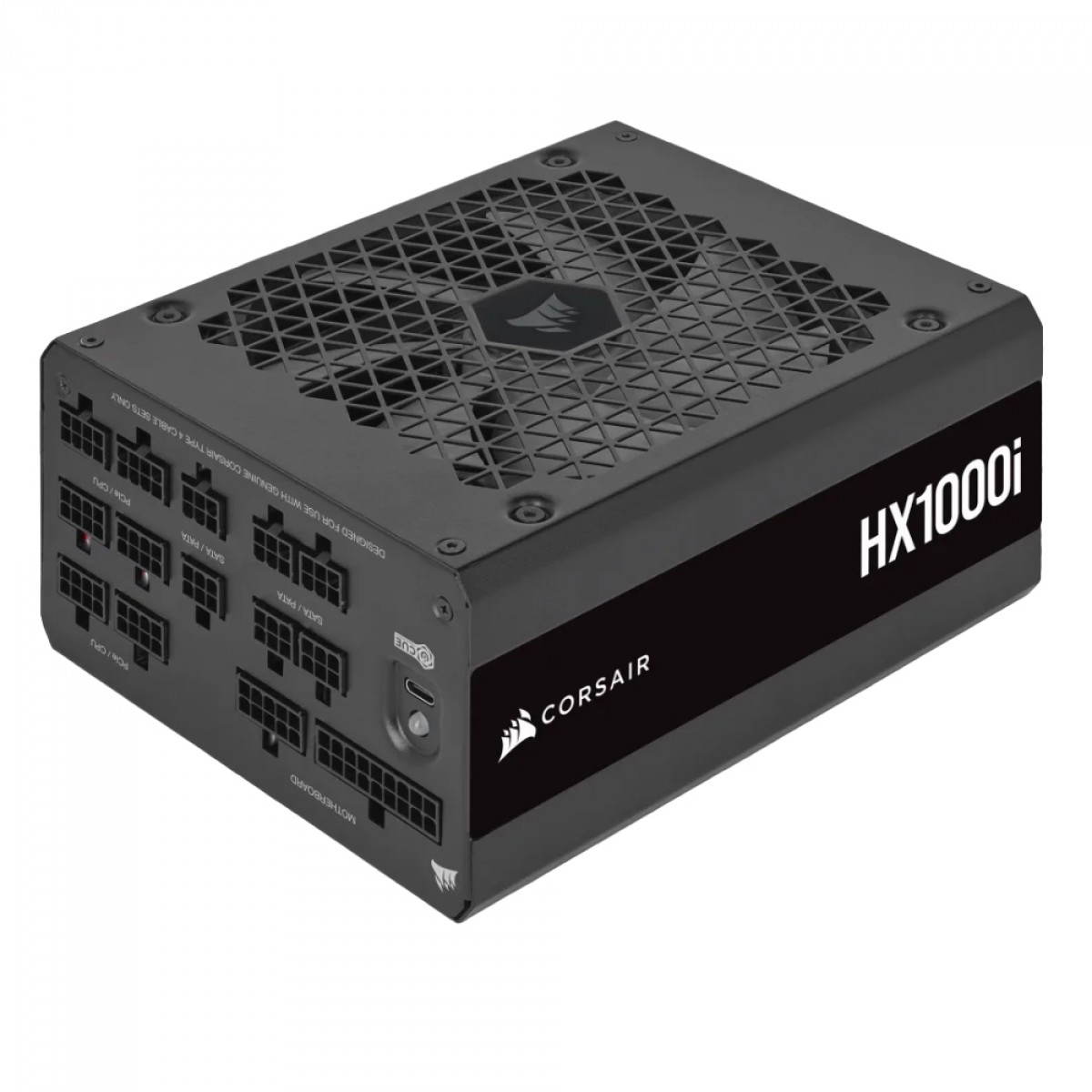 Fonte Corsair HX1000i, 1000W, 80 Plus Platinum, PFC Ativo, ATX 3.0, PCIe 5.0, Full Modular, CP-9020259-WW