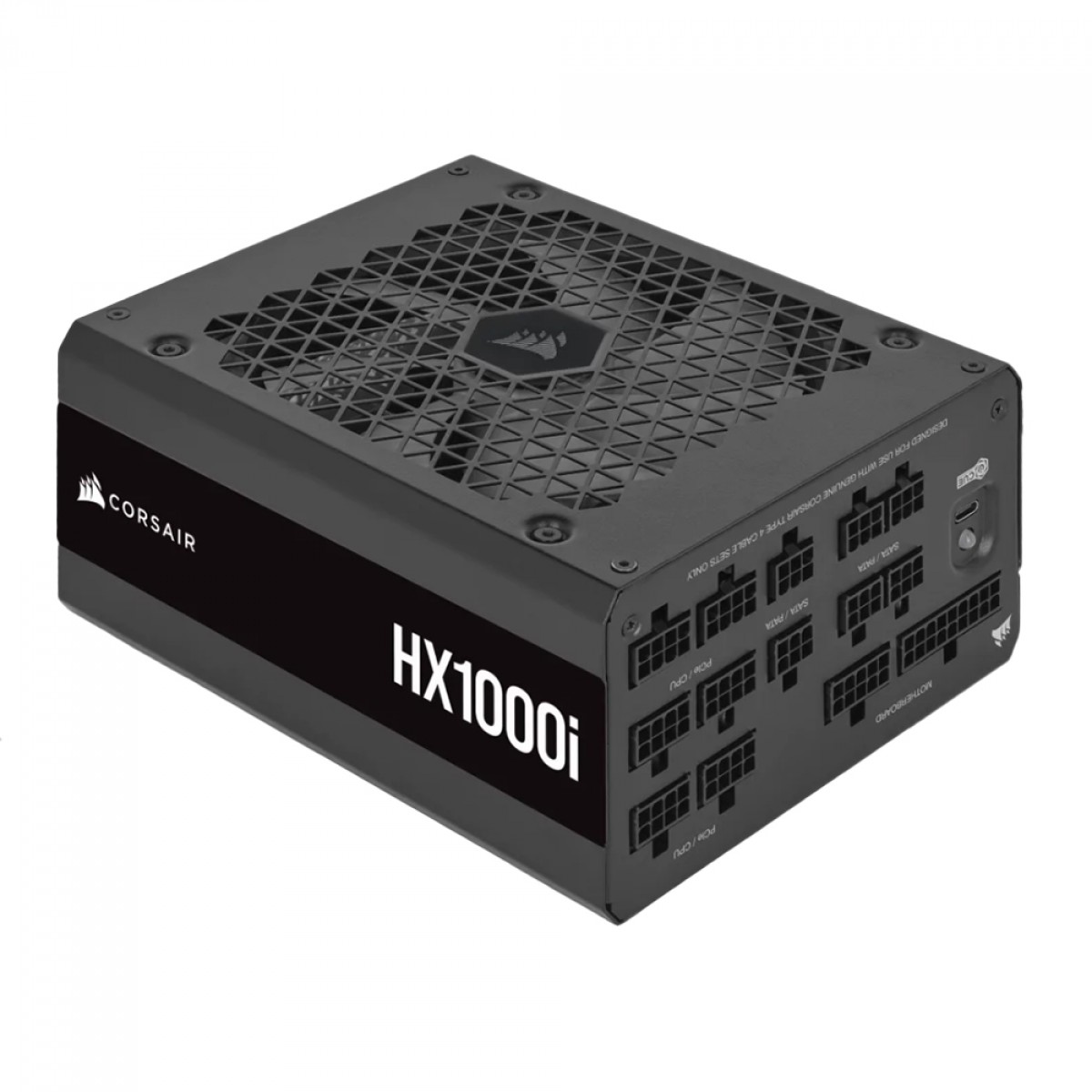 Fonte Corsair HX1000i, 1000W, 80 Plus Platinum, PFC Ativo, ATX 3.0, PCIe 5.0, Full Modular, CP-9020259-WW
