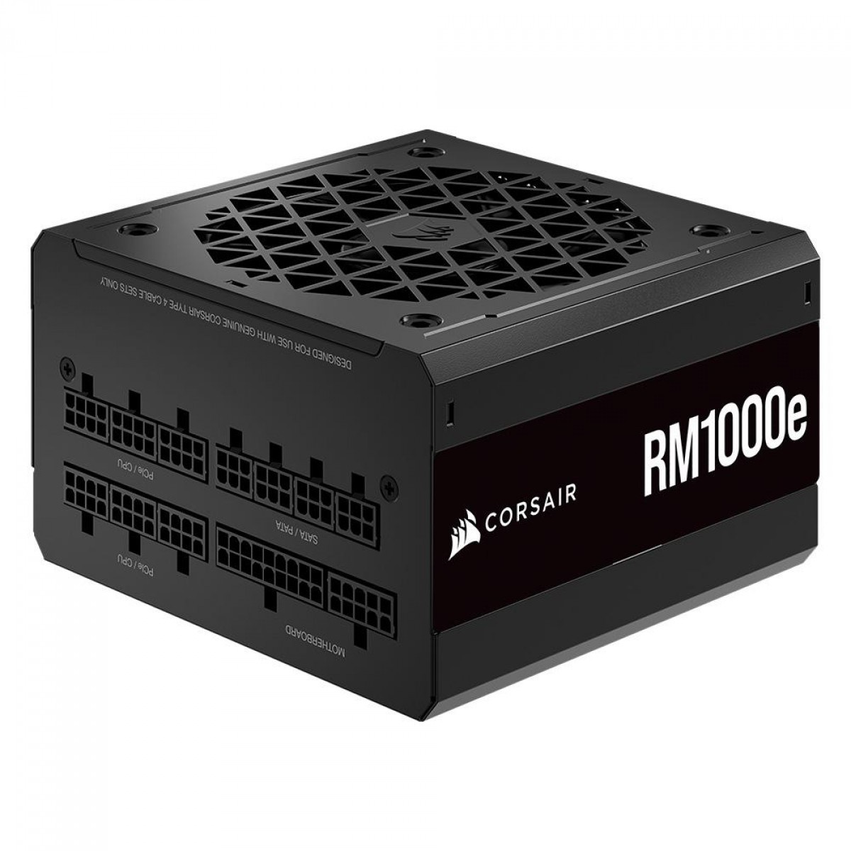 Fonte Corsair RM Series RM1000E 1000W, 80 Plus Gold, Cybenetics Platinum, PCIe 5.1, Full Modular, CP-9020264-NA