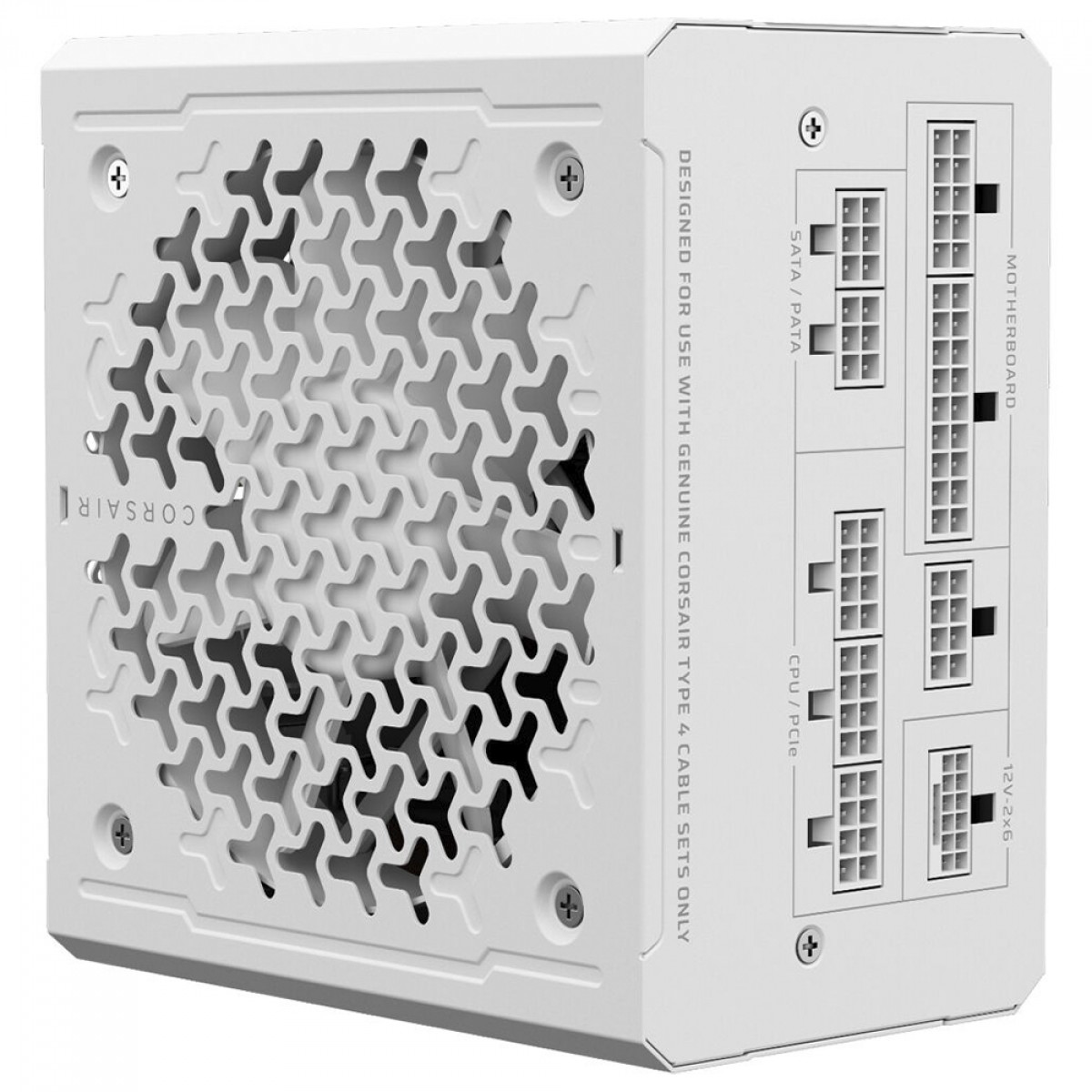 Fonte Corsair RM1000e, 1000W, Cybenetics Gold, PCIe 5.1, Full Modular, Branco, CP-9020294-BR