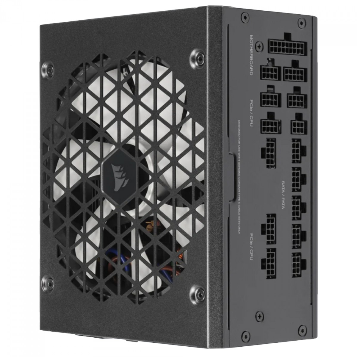Fonte Corsair RM1000x SHIFT, 1000W, 80 Plus Gold, PFC Ativo, ATX 3.0, PCIe 5.0, Full Modular, CP-9020253-BR