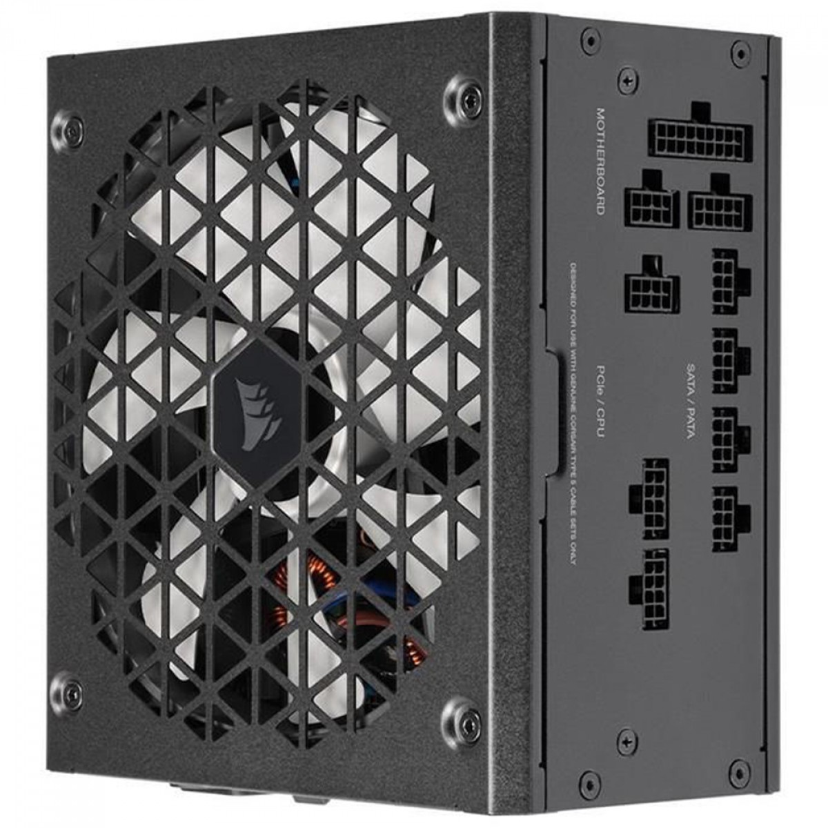 Fonte Corsair RM750x Shift, 750W, 80 Plus Gold, Full Modular, Black, CP-9020251-BR