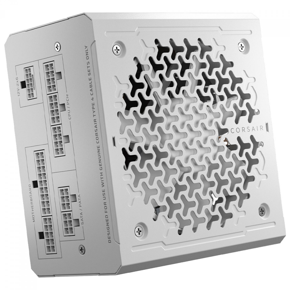 Fonte Corsair RM850e, 850W, Cybenetics Gold, PCIe 5.1, Full Modular, Branco, ‎CP-9020293-BR