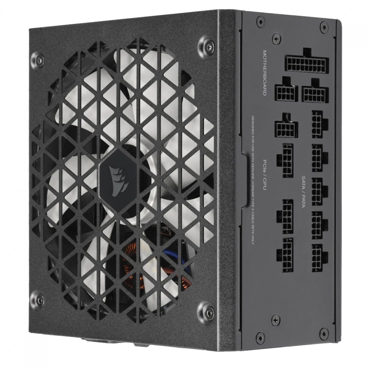 Fonte Corsair RM850x SHIFT, 850W, 80 Plus Gold, PFC Ativo, ATX 3.0, PCIe 5.0, Full Modular, CP-9020252-NA