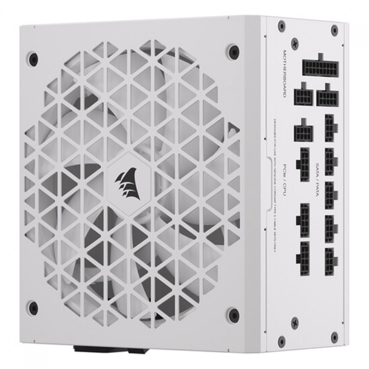 Fonte Corsair RM850x Shift White, 850W, 80 Plus Gold, Full Modular, Branco, CP-9020274-BR