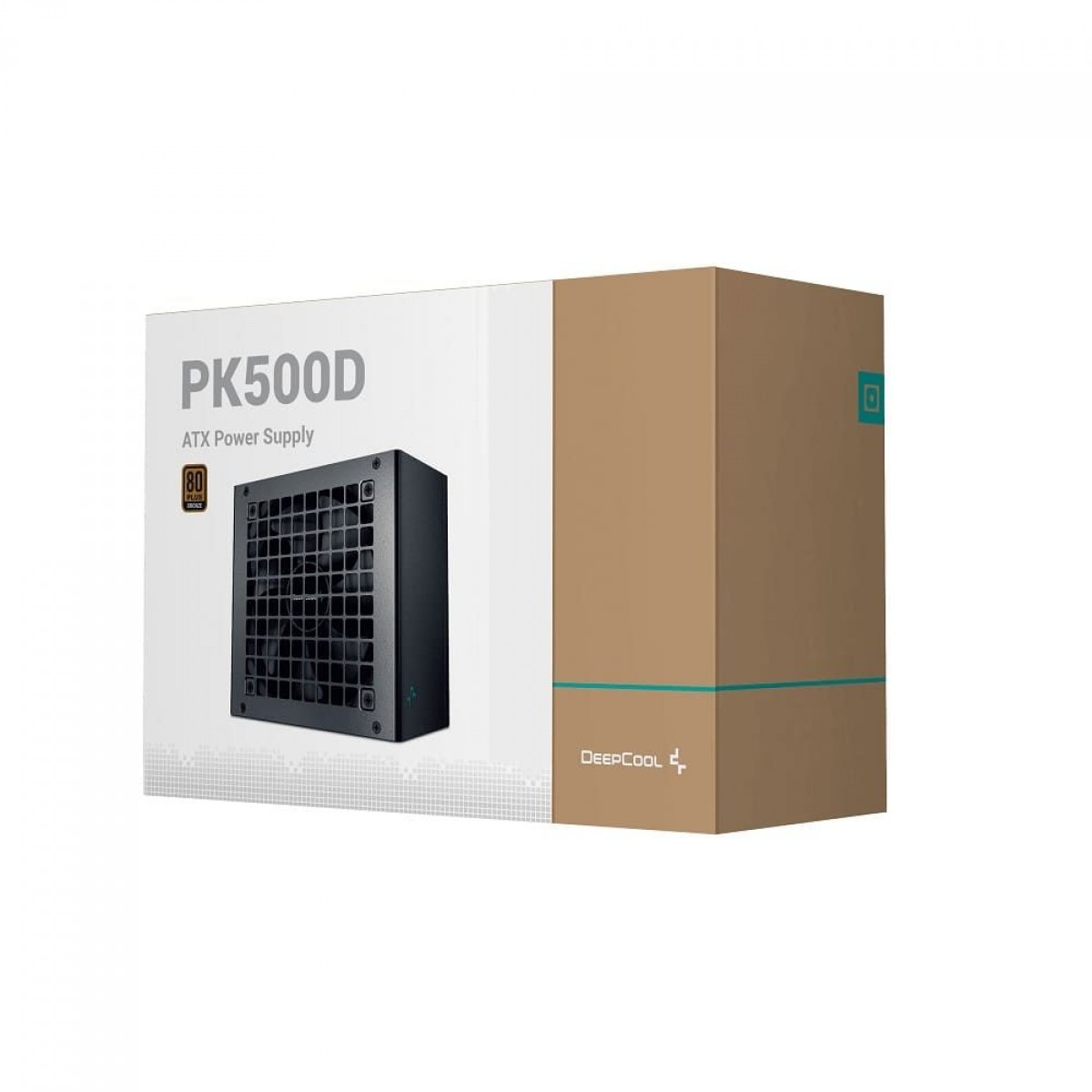 Fonte DeepCool PK500D, 500W, 80 Plus Bronze, PFC Ativo, Black, R-PK500D-FA0B-WO