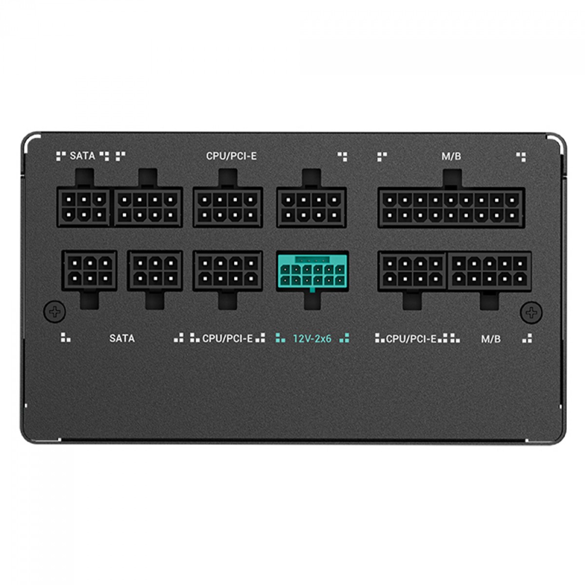 Fonte DeepCool PN650M, 650W, 80 Plus Gold, Cybenetics Gold, ATX 3.1, PCIe 5.1, PFC Ativo, Full Modular, Preto, R-PN650M-FC0B-WO