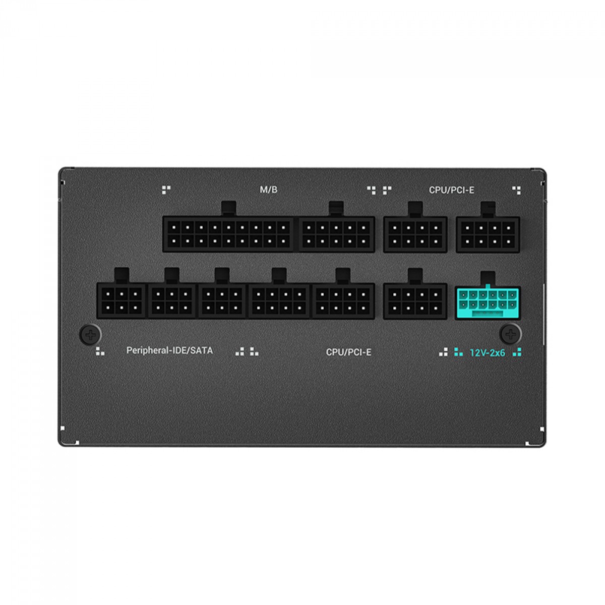 Fonte DeepCool PX1000G, 1000W, 80 Plus Gold, Cybenetics Platinum, ATX 3.0, PFC Ativo, Full Modular, Black, R-PXA00G-FC0B-WO-V2