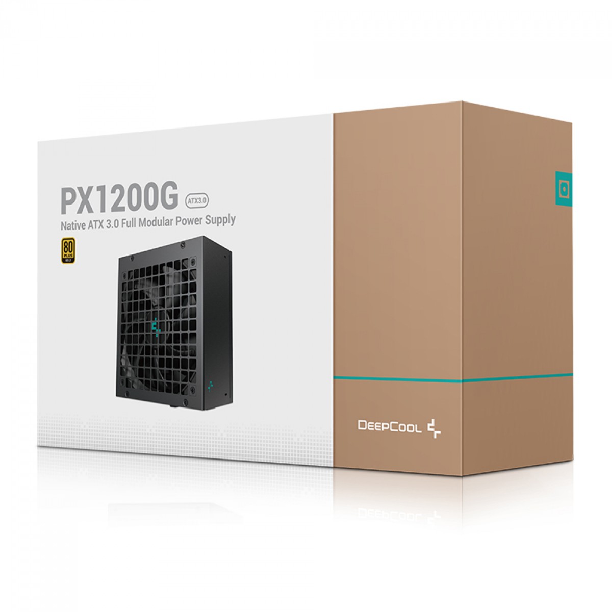 Fonte DeepCool PX1200G, 1200W, 80 Plus Gold, PFC Ativo, Full Modular, Black, ATX 3.0, PCI 5.0, R-PXC00G-FC0B-WO