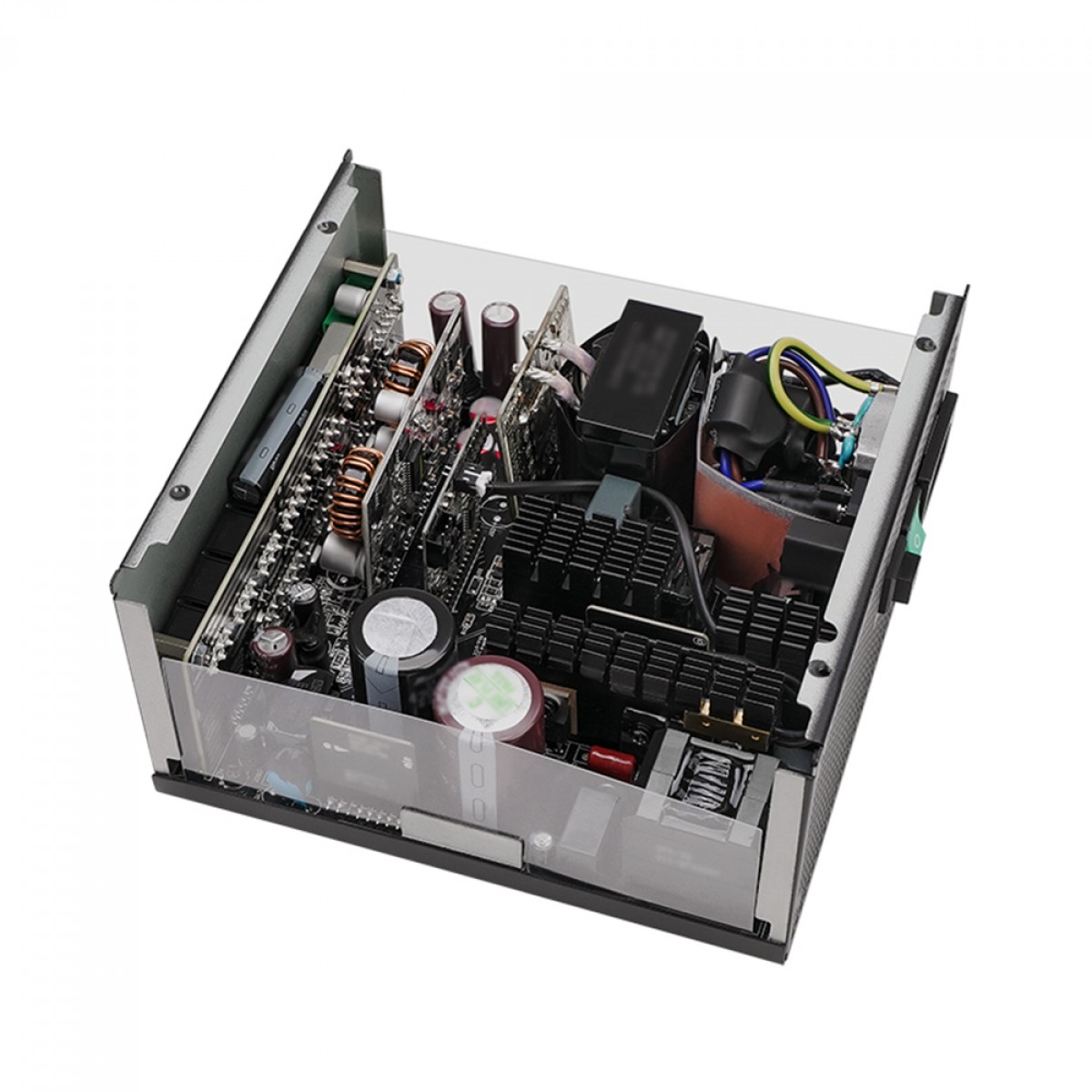 Fonte DeepCool PX850G, 850W, 80 Plus Gold, PFC Ativo, Full Modular, Black, ATX 3.0, PCI 5.0, R-PX850G-FC0B-WO