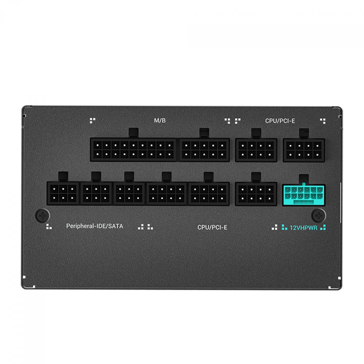 Fonte DeepCool PX850G, 850W, 80 Plus Gold, PFC Ativo, Full Modular, Black, ATX 3.0, PCI 5.0, R-PX850G-FC0B-WO