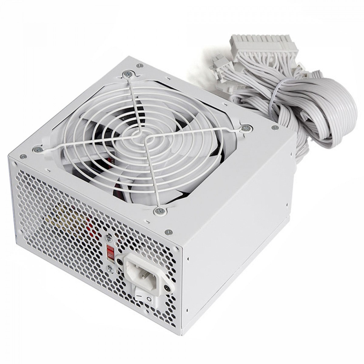 Fonte Duex DX500FSE White Series, 500W, Cabos Flat
