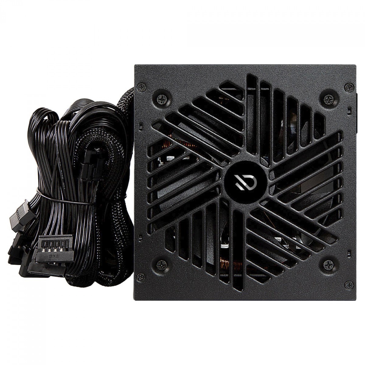 Fonte Duex Pulse Pro, 500W, 80 Plus Bronze, TecLab, PFC Ativo, Preto