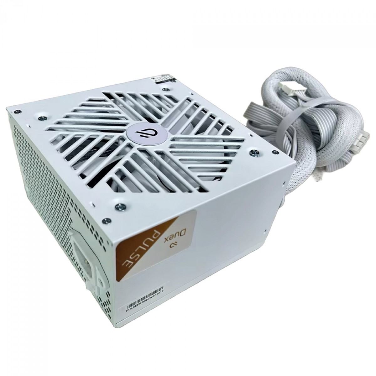 Fonte Duex Pulse Pro, 600W, 80 Plus Bronze, TecLab, PFC Ativo, Branco, DXFOPRO600WFSE+W