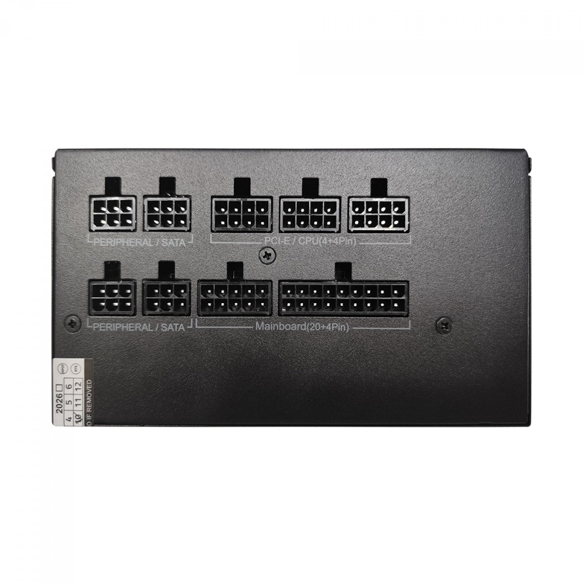 Fonte Duex Pulse Pro, 650W, Cybenetics Bronze, TecLab, Full Modular, PFC Ativo, DXFOPRO650WBFSE+