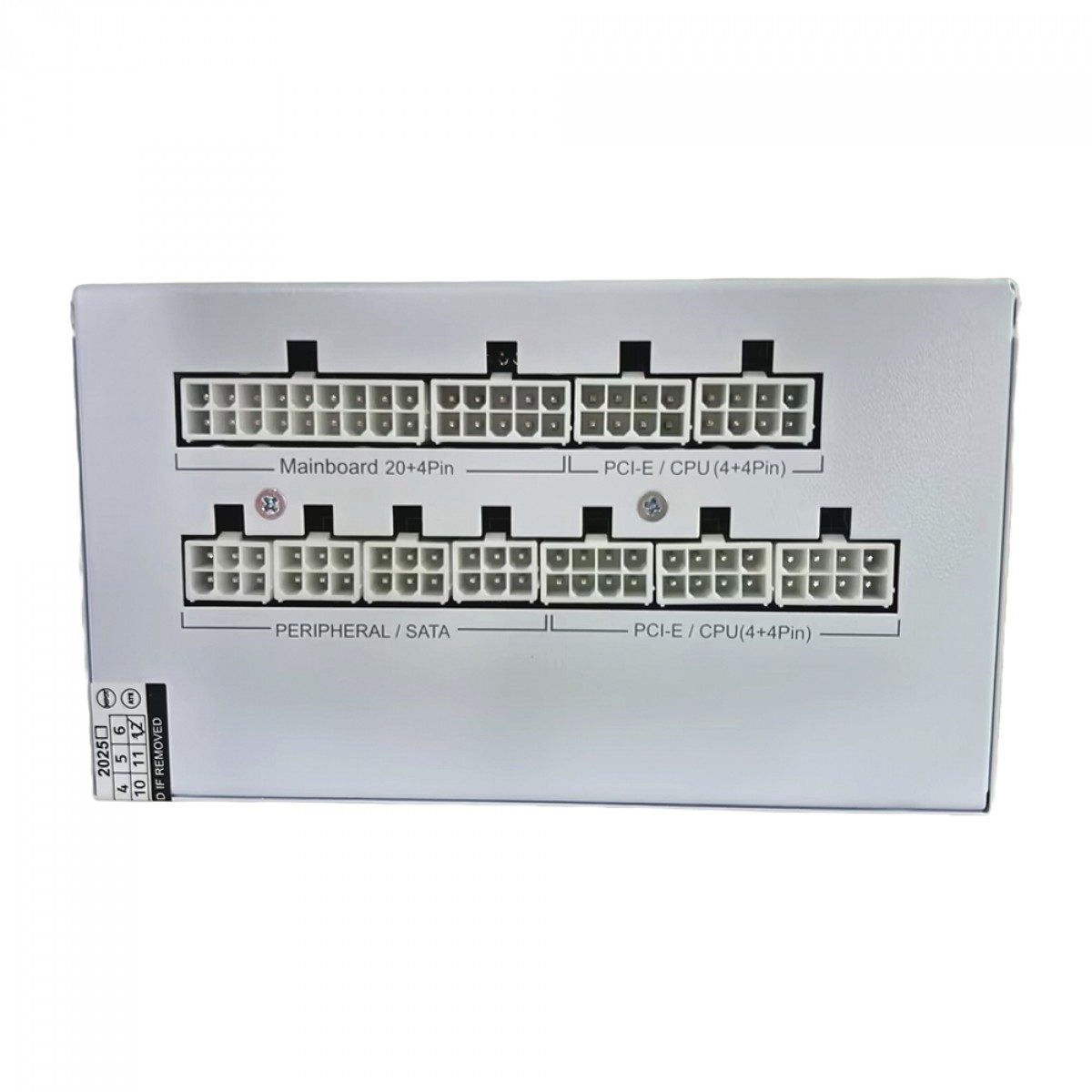 Fonte Duex Pulse Pro, 800W, Cybenetics Gold, TecLab, PFC Ativo, Full Modular, Branco, DXFOPRO800WGW