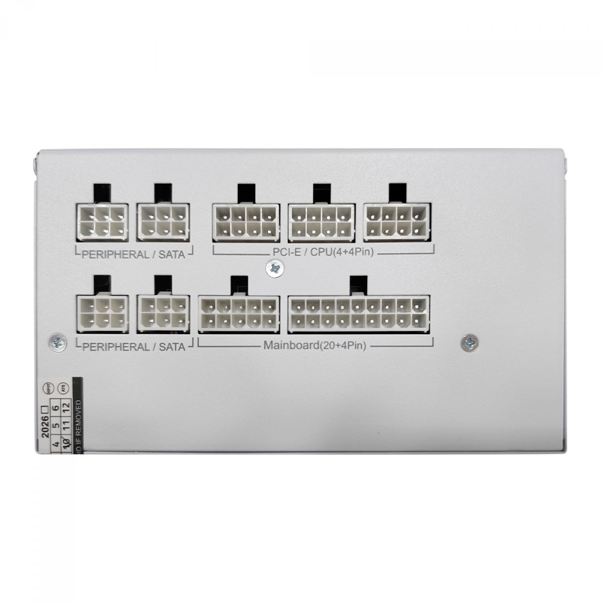 Fonte Duex Pulse Pro White, 650W, Cybenetics Bronze, TecLab, Full Modular, PFC Ativo, DXFOPRO650WBFSEW+