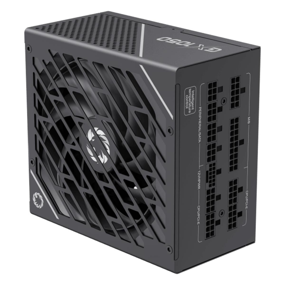 Fonte Gamemax GX1050 Pro, 1050W, 80 Plus Platinum, PCIe 5.0, ATX 3.0, Full Modular, PFC Ativo, Black, GX1050PRBKS8810BR