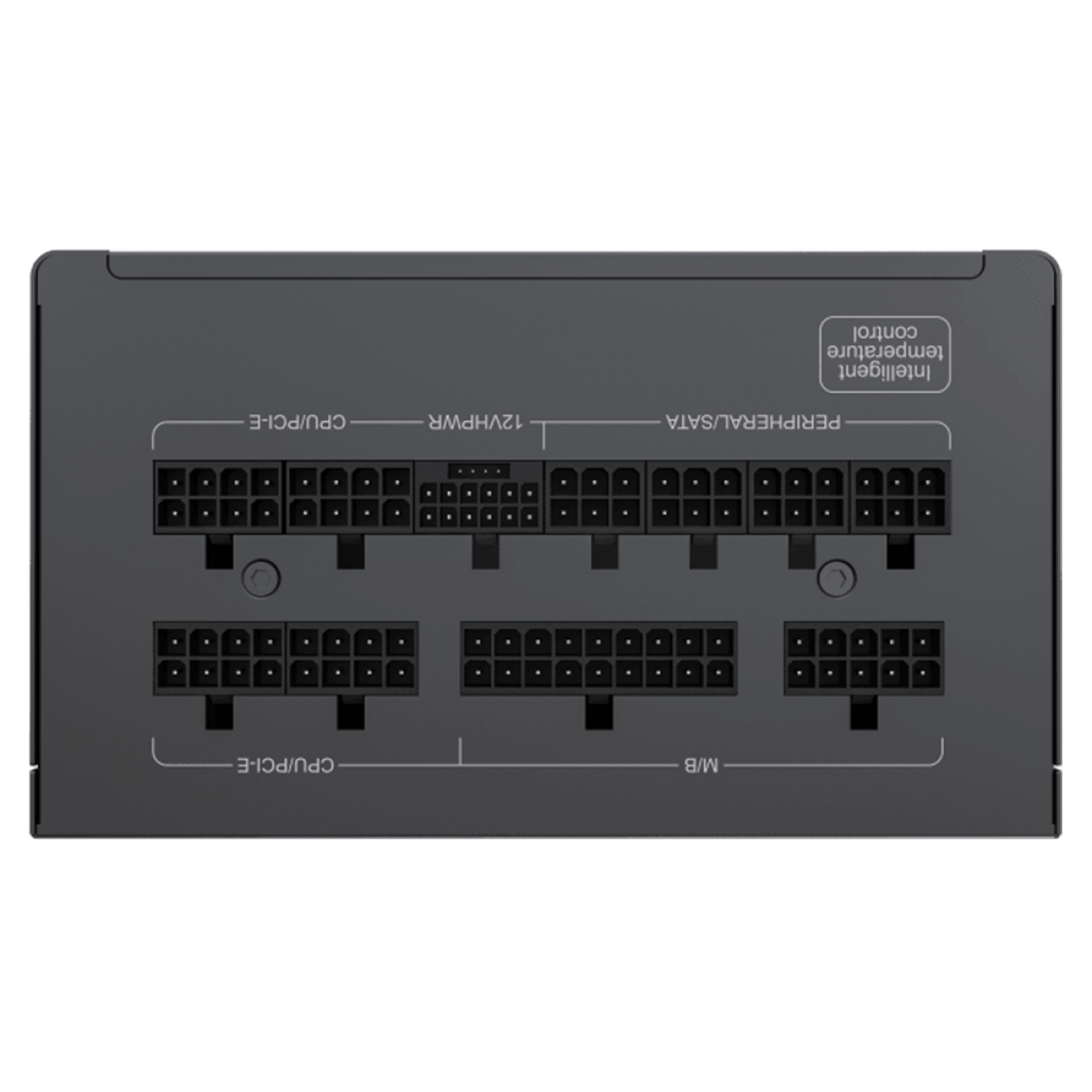 Fonte Gamemax GX1050 Pro, 1050W, 80 Plus Platinum, PCIe 5.0, ATX 3.0, Full Modular, PFC Ativo, Black, GX1050PRBKS8810BR