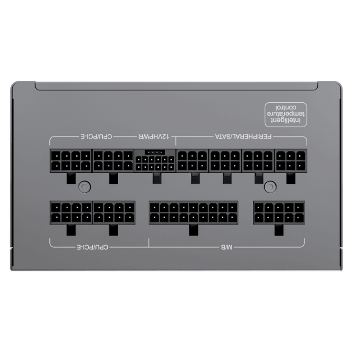 Fonte Gamemax GX1050 Pro, 1050W, 80 Plus Platinum, PCIe 5.0, ATX 3.0, Full Modular, PFC Ativo, Metal, GX1050PRSLS8810BR