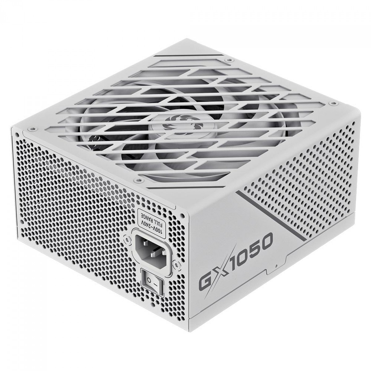 Fonte Gamemax GX1050 Pro, 1050W, 80 Plus Platinum, PCIe 5.0, ATX 3.0, Full Modular, PFC Ativo, White