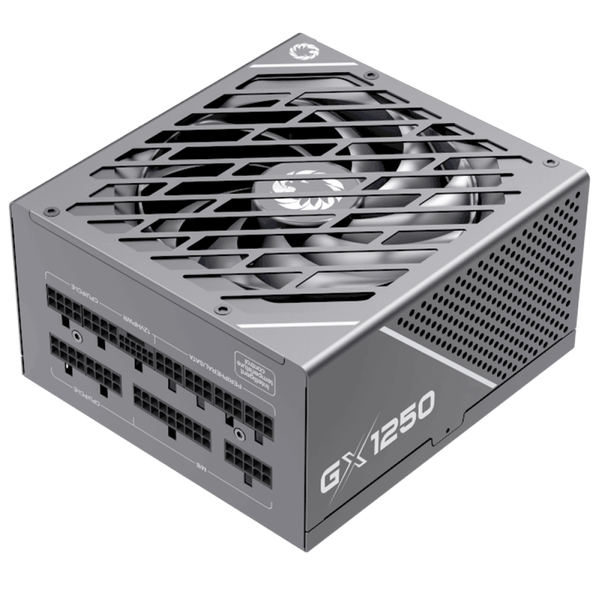 Fonte Gamemax GX1250 PRO, 1250W, Full Modular, 80 Plus Platinum, PCIe 5.0, ATX 3.0, PFC Ativo, Metal, GX1250PROSLS8810BR