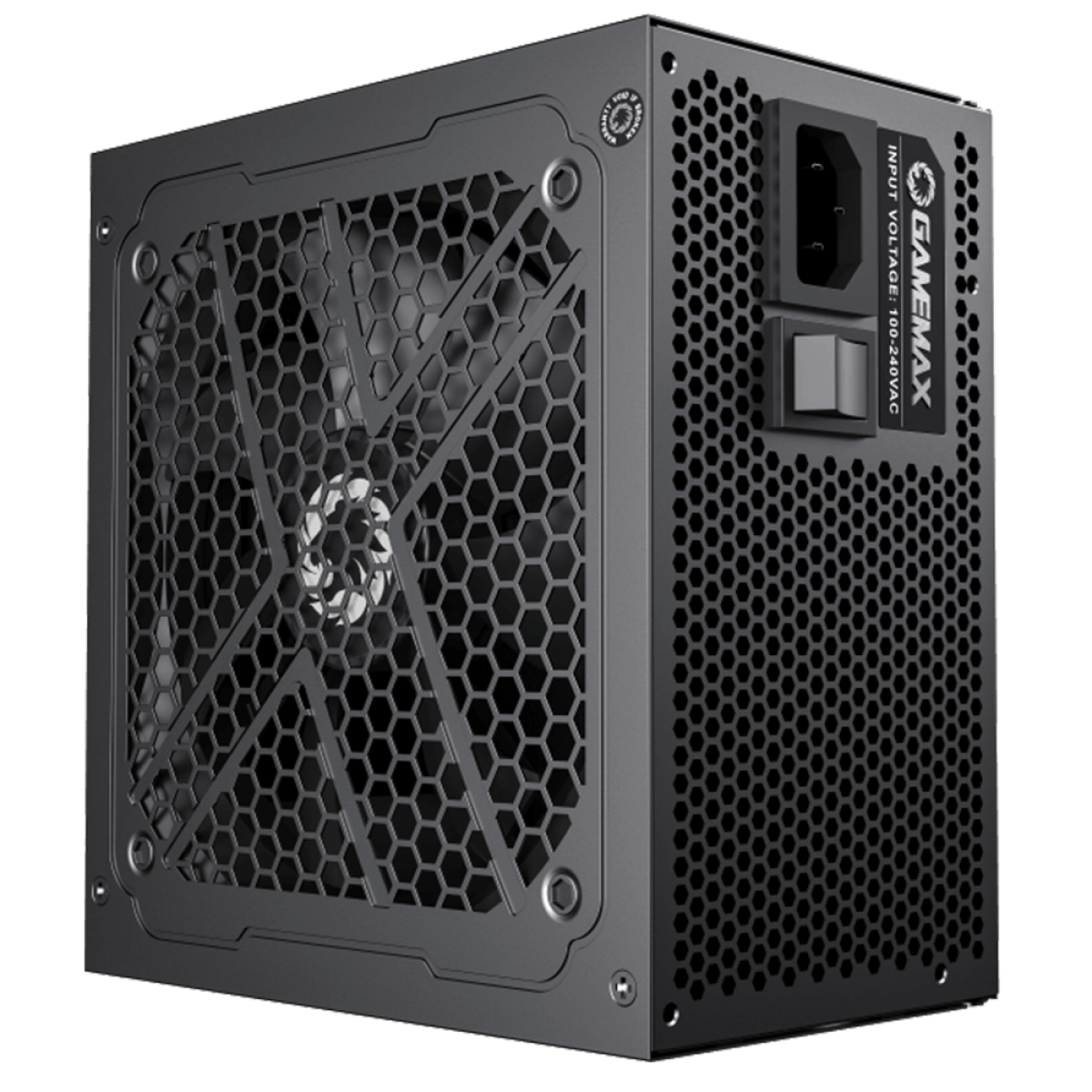 Fonte Gamemax GX650, 650W, Full Modular, 80 Plus Gold, PFC Ativo, Black, GX650MBKV1S7710BR