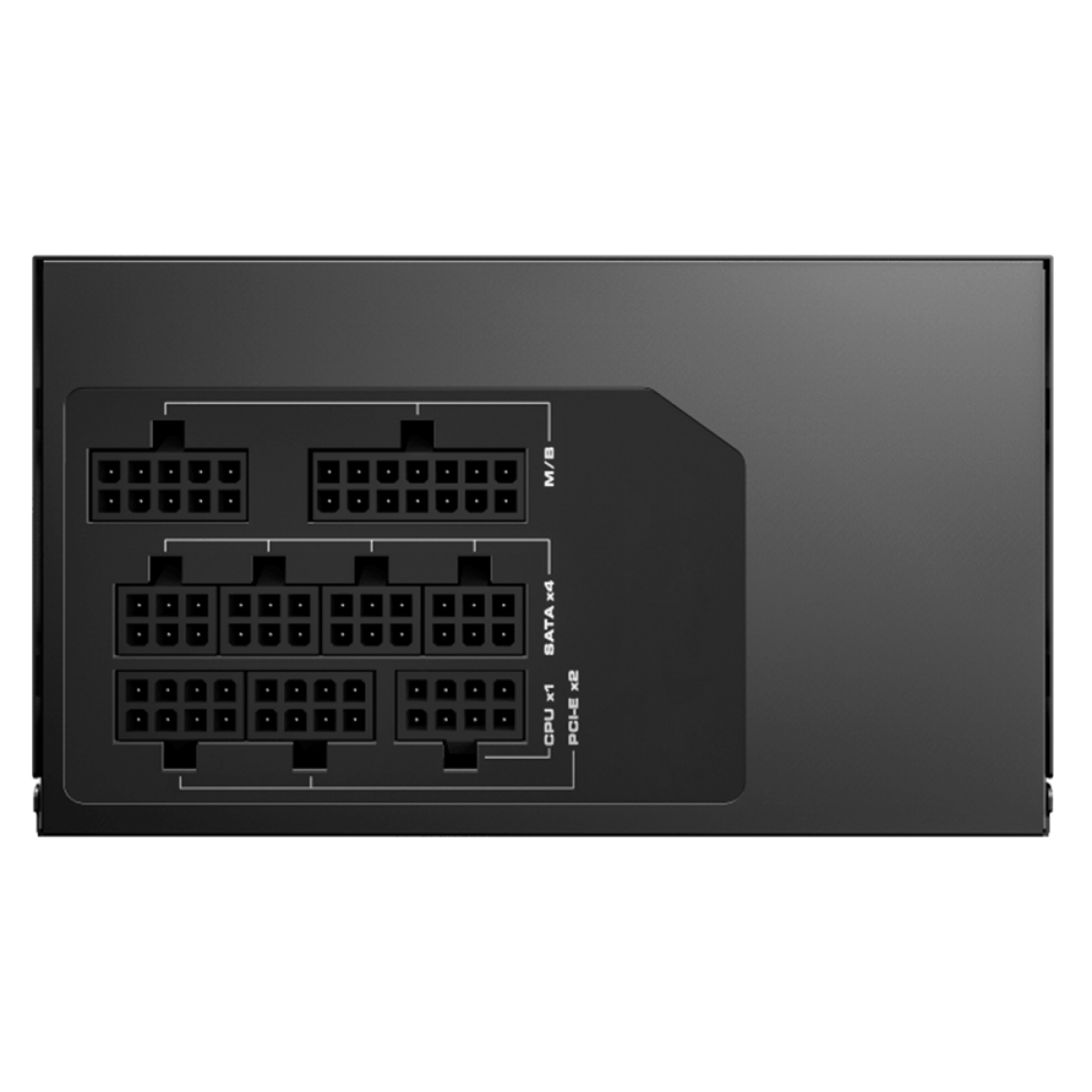 Fonte Gamemax GX850, 850W, Full Modular, 80 Plus Gold, PFC Ativo, Black, GX850MBKV1S7710BR