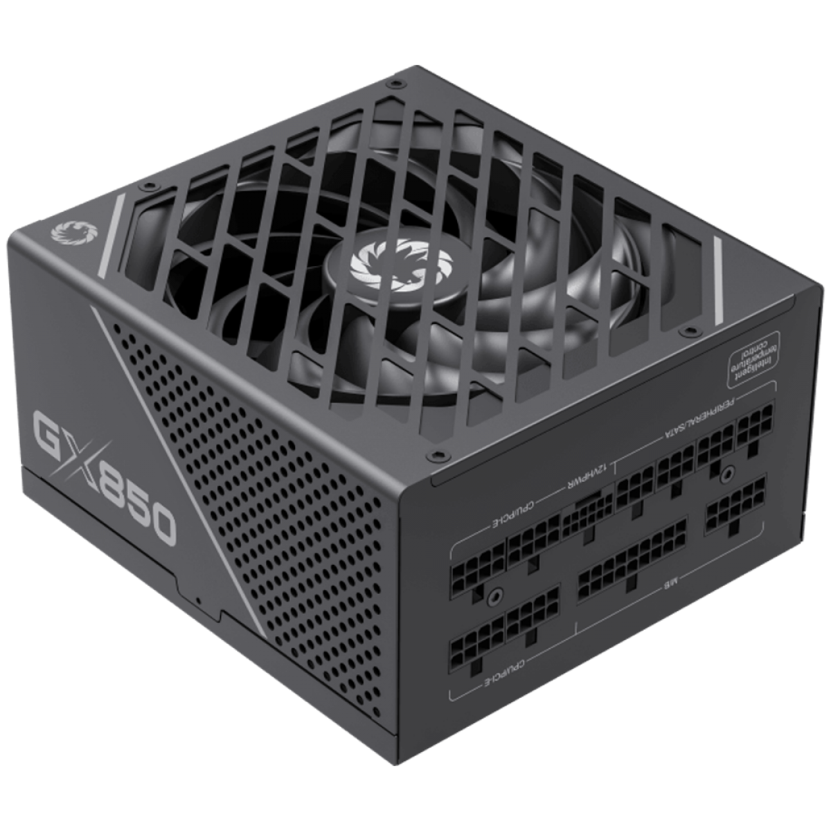 Fonte Gamemax GX850 Pro, 850W, 80 Plus Gold, PCIe 5.0, ATX 3.0, Full Modular, PFC Ativo, Black, GX850PBKPS18810BR