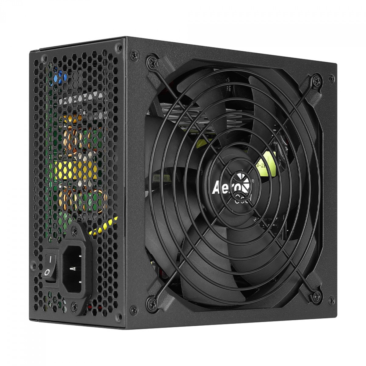 Fonte Gamer Aerocool KCAS Plus, 1000W, 80 Plus Gold, Modular, PFC Ativo, Preto, KCAS PLUS 1000GM