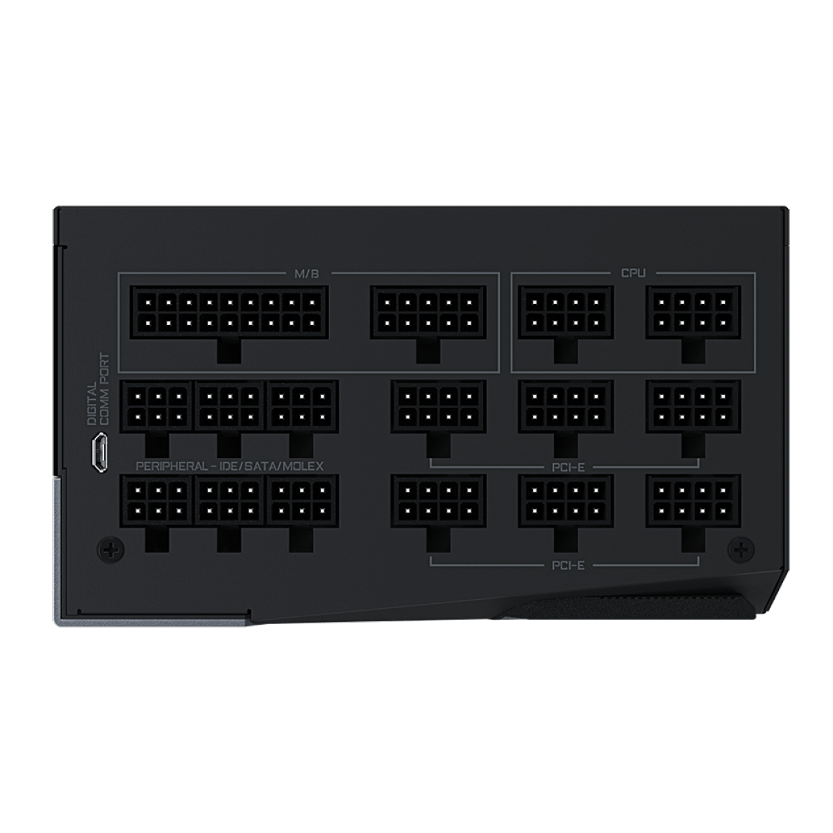 Fonte Gigabyte Aorus AP1200PM 1200W, 80 PLUS Platinum, PFC Ativo, Full Modular, GP-AP1200PM