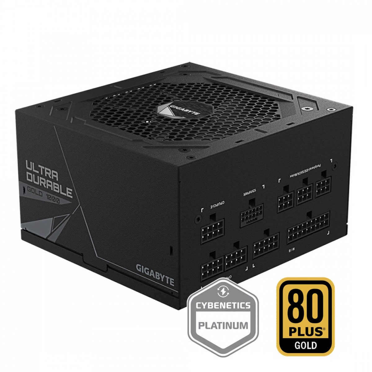 Fonte Gigabyte UD1000GM PG5, 1000W, 80 Plus Gold, PFC Ativo, Full Modular, GP-UD1000GM PG5